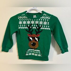 Carter's GDREDA Reindeer Holiday Sweater